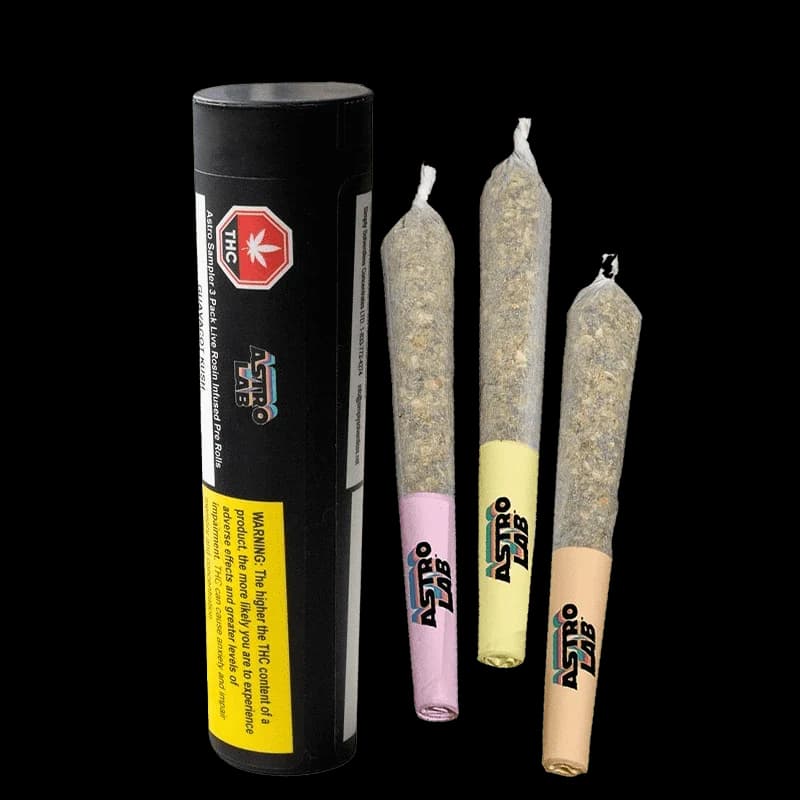 Astrolab - Astro Sampler 3 x 0.5g Live Rosin Infused Pre-Rolls