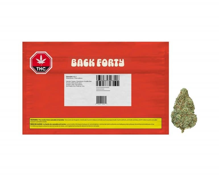 Back Forty - Chemzilla 28g Dried Flower
