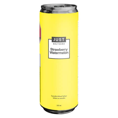 JUST Seltzers - JUST Seltzers Strawberry Watermelon THC 355 ml Seltzer