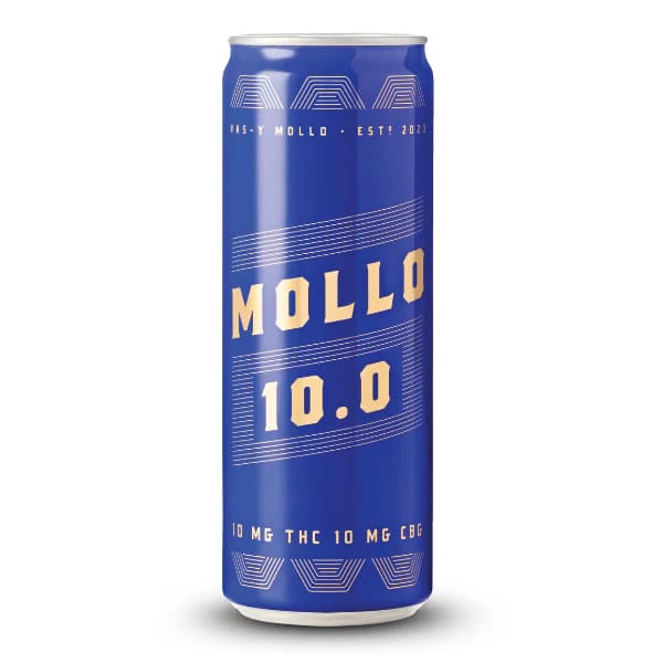 Mollo 10 (THC/CBG) 355 mL Sparkling Beverage
