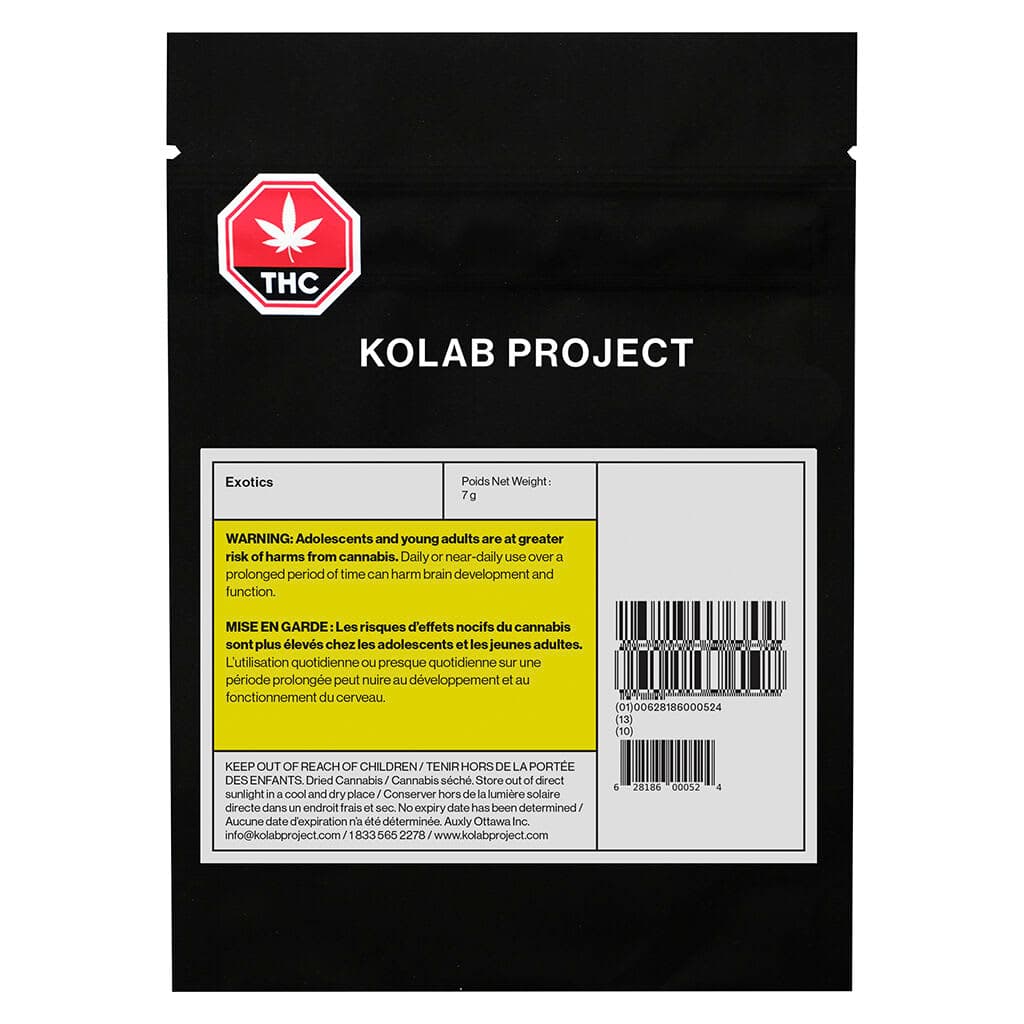 Kolab Project - Exotics 7g Dried Flower by Kolab Project - Flower