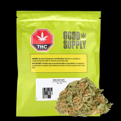 Good Supply - Grand Daddy Purps 7g Dried Flower by Good Supply - Flower