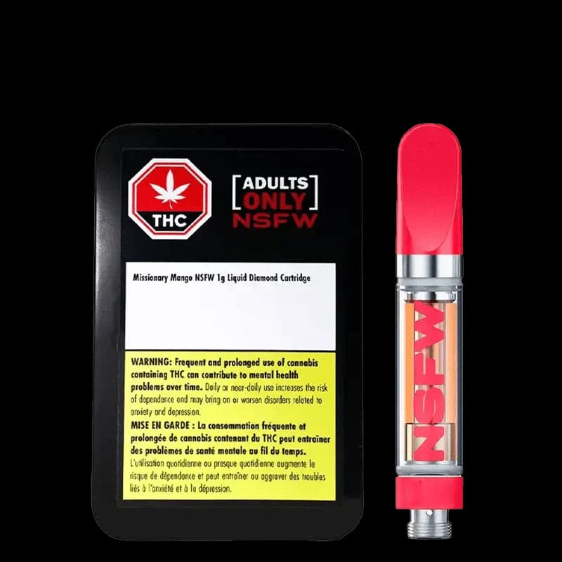 Adults Only - Adults Only Missionary Mango NSFW Liquid Diamond 1g Prefilled Vape Cartridge by Adults Only - Vape Carts