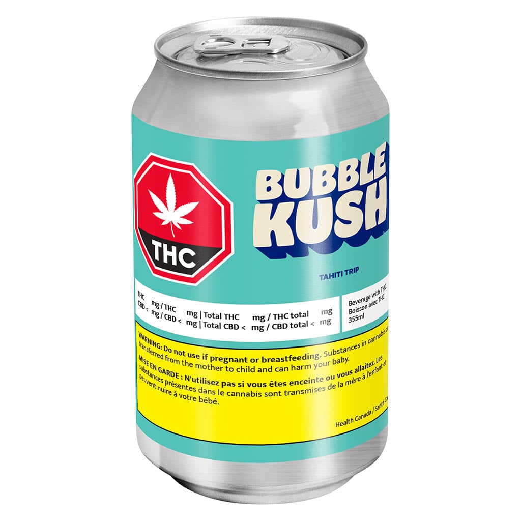 Bubble Kush - Tahiti Trip 355ml Soda by Bubble Kush - Beverages