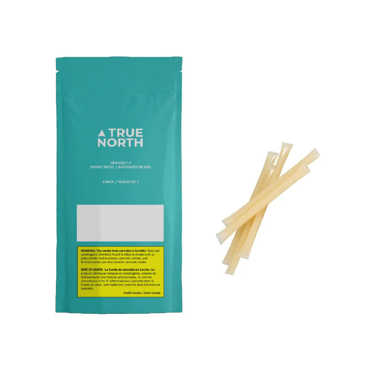 True North Cannabis Corp. - CBN:CBD 1:4 Honey Stick 5x3.5g by True North Cannabis Corp. - Edibles