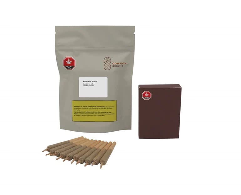 Common Ground - Master Kush 10 x 0.5g Pre-Rolls