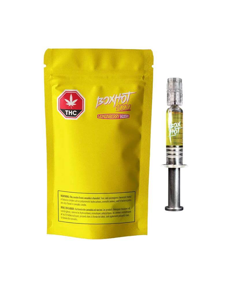 BOXHOT - Lemonberry Kush Disty Dabber 1.2g Distillate Syringe