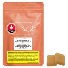 Wyld - Peach 5:1 CBD:THC 2 x 4g Soft Chews by Wyld - Edibles