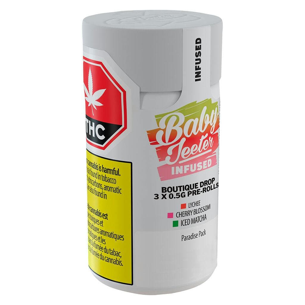 Jeeter Baby Jeeter Boutique Drop Infused Pre-Rolls 3x0.5g 1.5g — Infused Pre-Rolls