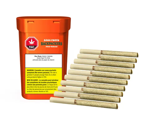 Back Forty Back Forty - Backpackers Golden Tangie 10 x 0.75g Pre-Rolls 7.5g — Pre-Rolls