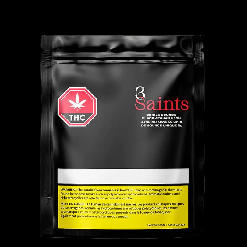 3Saints - Black Afghan 2g Hash by 3Saints - Concentrates